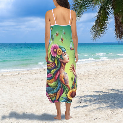 Earth Goddess Maxi Dress