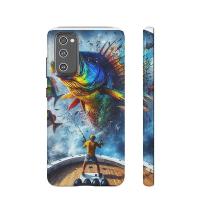 Vibrant Fishing Enthuiast Phone Tough Case