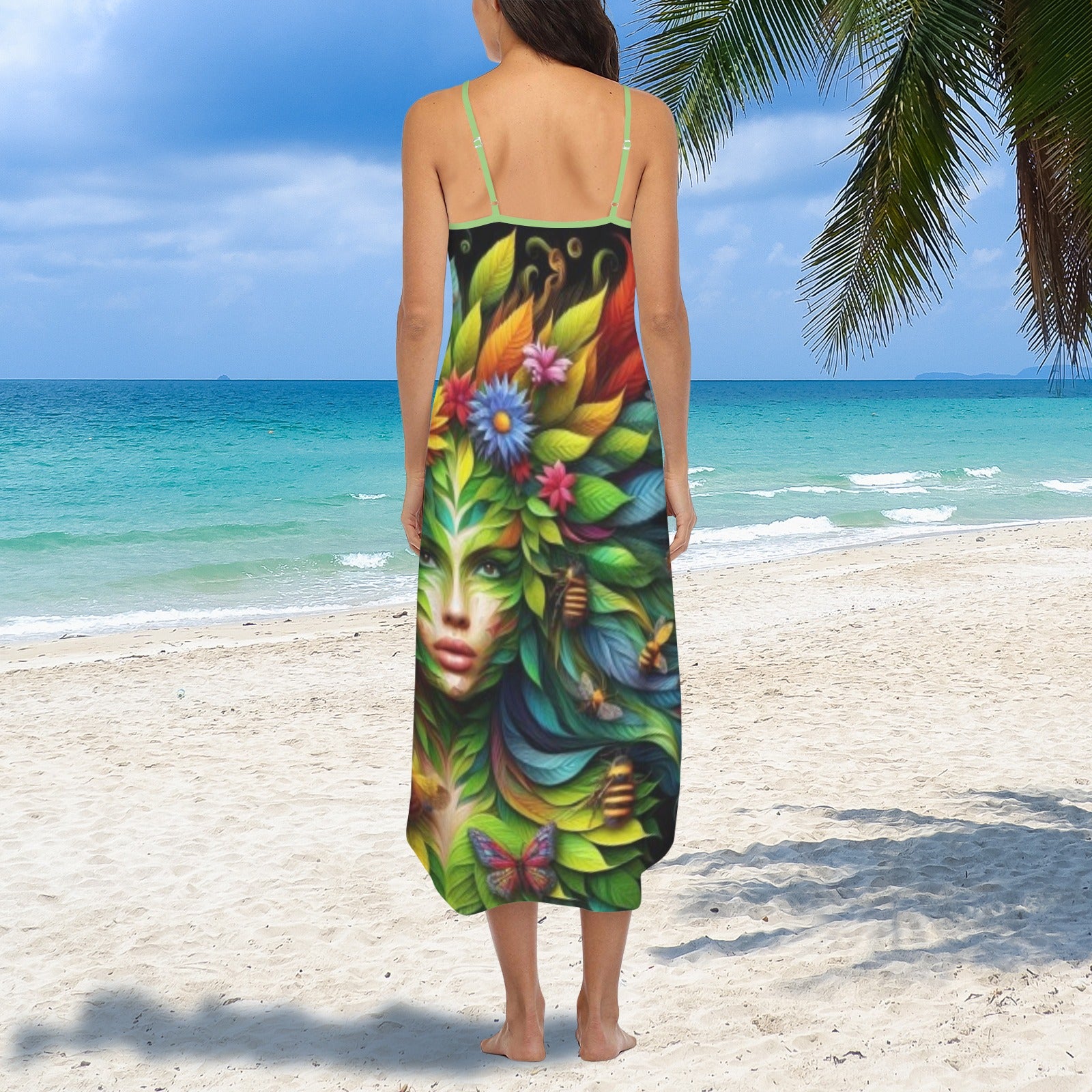 Earth Goddess maxi Dress