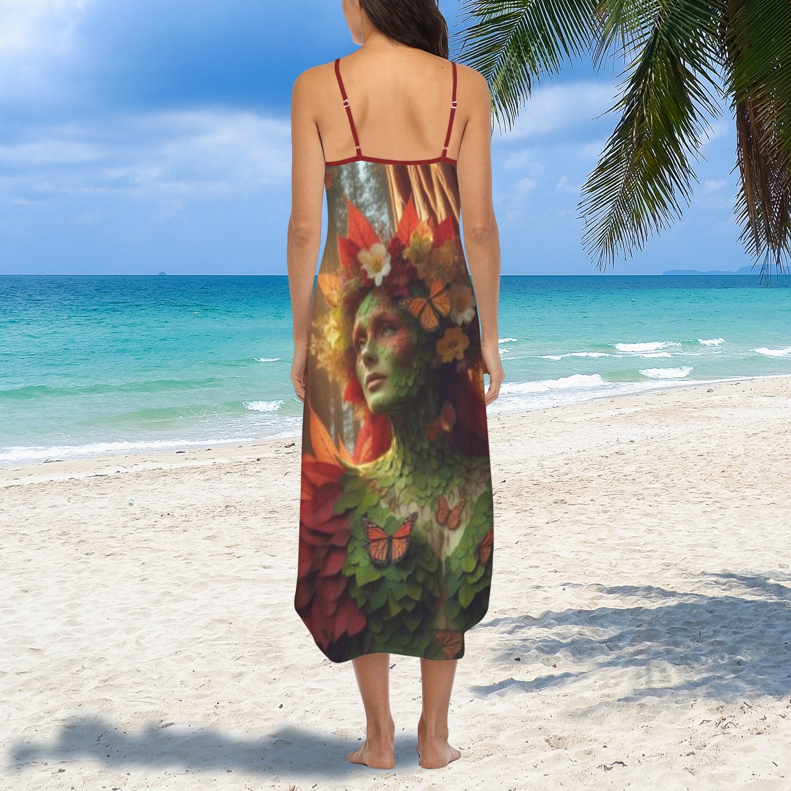 Earth Goddess Maxi Dress