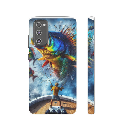 Vibrant Fishing Enthuiast Phone Tough Case