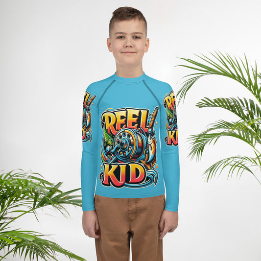 Reel Kid Fishing Long Sleeve Shirt