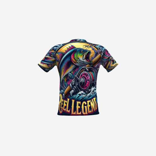 Men's Crew Neck Reel Legend T-Shirt 6 oz