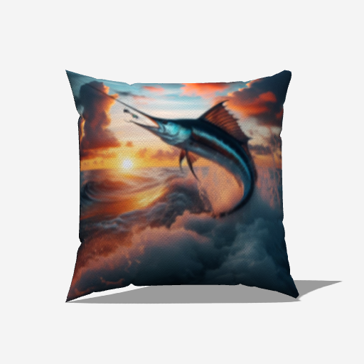 Sailfish with Lure Pillow