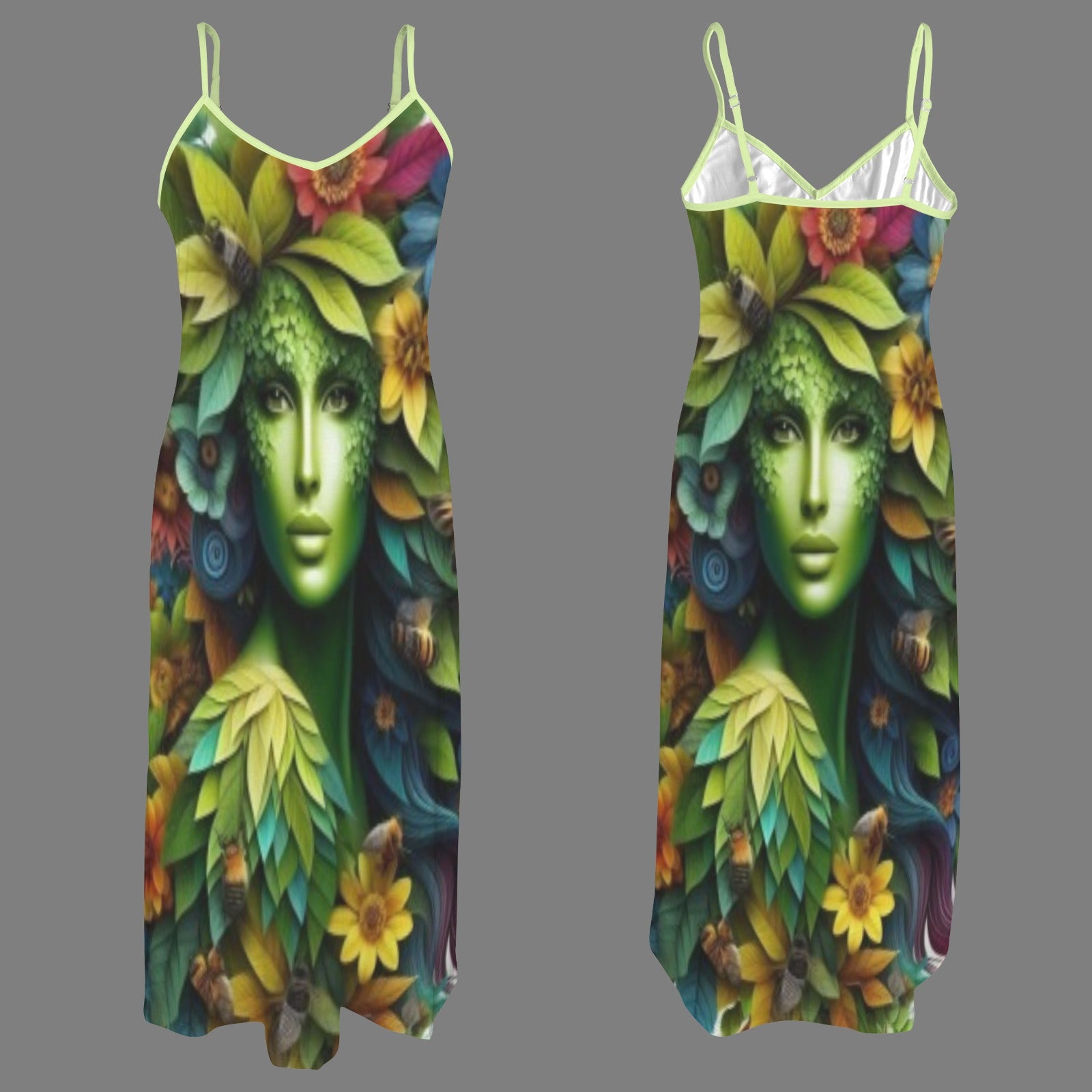 Earth Goddess Maxi Dress