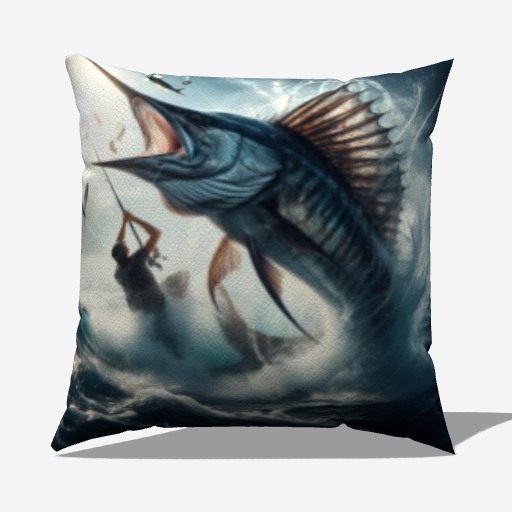 Sailfish Fishing Pillow