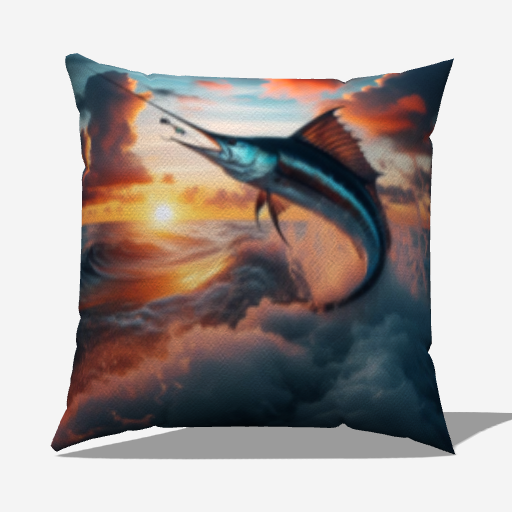 Sailfish with Lure Pillow