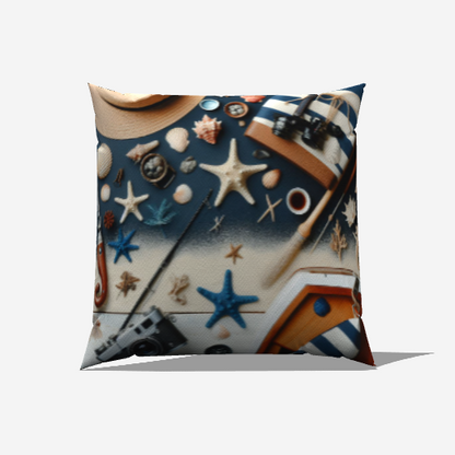 Nautical Throw Pillow