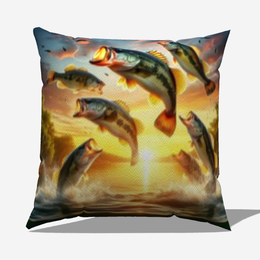 Nautical theme throw pillow