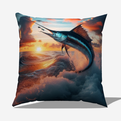 Sailfish Throw Pillow